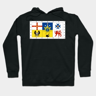 Queen's personal Australian flag Hoodie